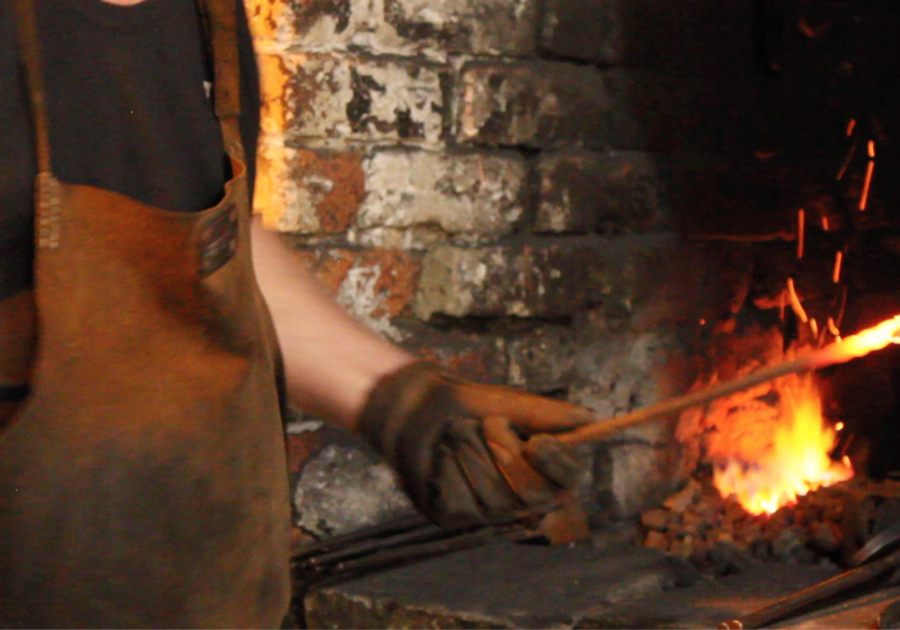 Iain Jones Blacksmith Abbeydale Industrial Hamlet Cradle of Fire 2024