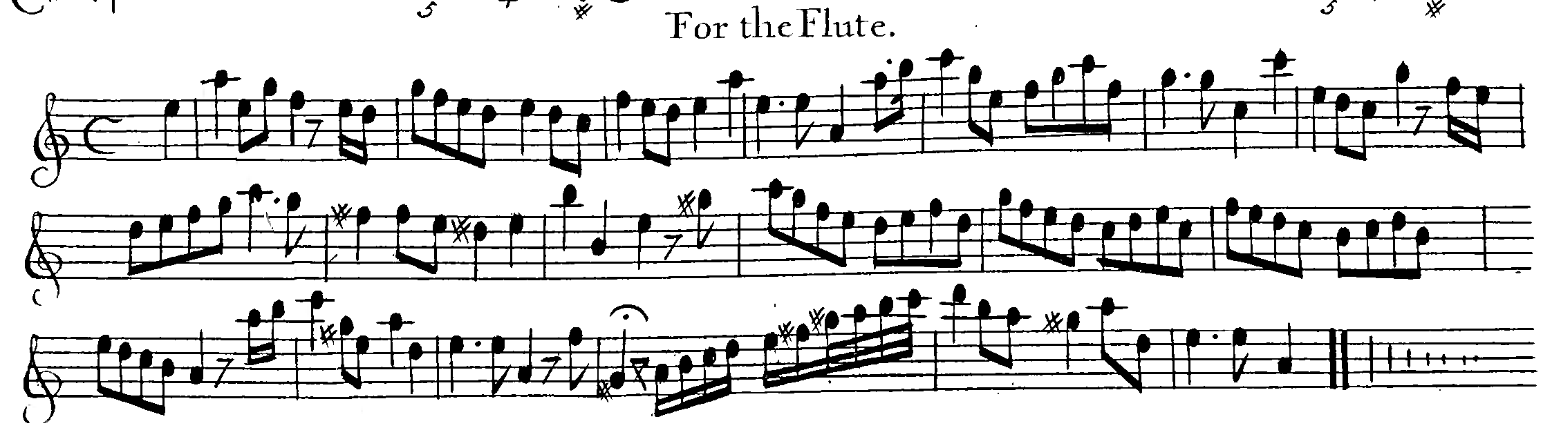 Bickham - The Muscial Entertainer, vol.2, p.32 Moore fighting with ye Dragon, copyright Creative Commons