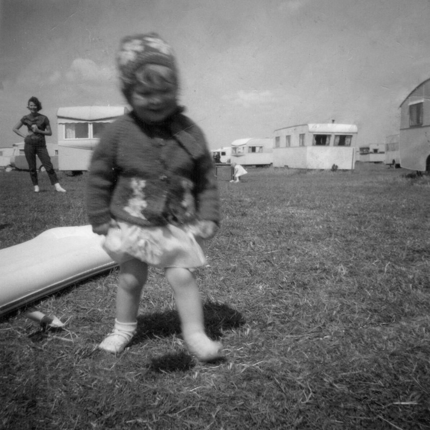 Sheila Thomas seaside 1963 © Mrs AA Bates